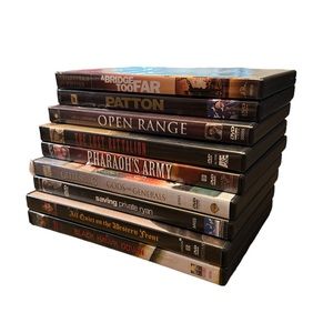 9 War Movies DVDs